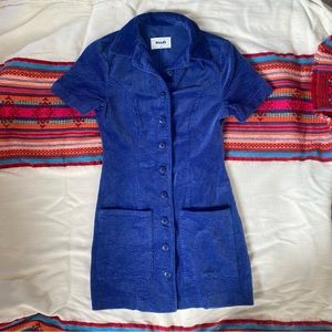 Rolla’s Francois Cord Dress Blue